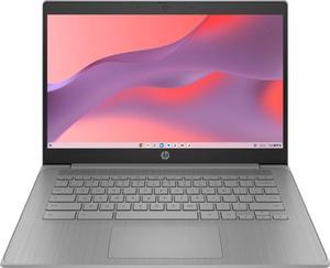 HP - 14" Chromebook Laptop - Intel Celeron - 4GB Memory - 64GB eMMC - Modern Gray (14A-NE0013DX)