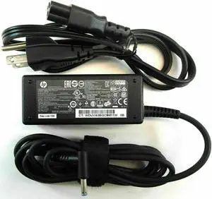 HP 45W blue tip laptop AC Adapter Power Supply charger 19.5V