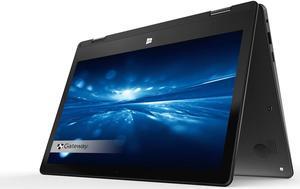 Gateway GWTC116-2BK 11.6 2-in-1 HD TS LT Celeron N4020 1.1GHz 4GB 64GB W10H