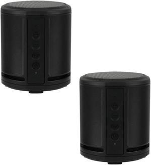 Altec Lansing HydraOrbit EverythingProof Bluetooth Speaker 2-Pack, Black