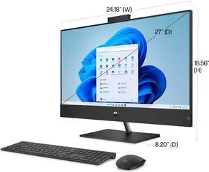 HP Pavilion 27-ca2244 27" FHD TS AIO i7-13700T 1.4GHz 16GB 1TB W11H