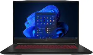 MSI Katana 17.3" FHD Gaming Laptop, i7-11800H, 16GB, 512GB RTX 3050Ti, W10P