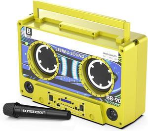 Bumpboxx portable Remix Bluetooth Speaker - Highlighter Yellow