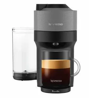 Nespresso Vertuo Pop+ Coffee Maker and Espresso Machine, Dark Gray