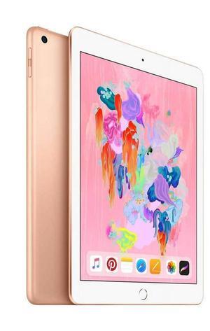 Apple iPad 6th Gen 9.7" QXGA Tablet 2018 A10 Fusion Chip Wi-Fi, 32GB iOS 12