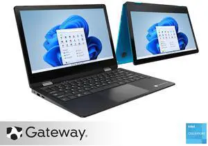 Gateway GWTC116 11.6" HD 2-in-1 Intel Celeron N4020 1.1GHz 4GB 64GB W11H