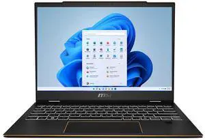 MSI Summit, 13.3" WUXGA, TS, 2-in-1, Laptop, Ultra 7-155H 16GB 1TB W11H