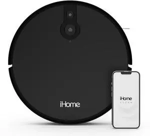 iHome AutoVac Eclipse Robot Vacuum - iHRV10Y-BLK