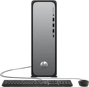 HP S03-0903w OmniDesk Slim Desktop PC Intel i3 8GB, 512GB, W11H - Silver