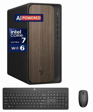 HP OmniDesk Desktop, Intel Ultra 7 265, 16GB, 1TB, Windows 11 - M03-0029
