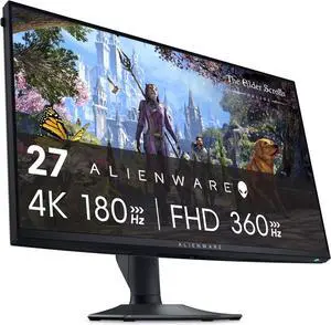 Dell Alienware AW2725QF 27" Dual-Resolution Gaming Monitor 4K-FHD 180Hz-360Hz