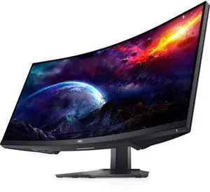 Dell S3422DWG 34" WQHD Curved Gaming Monitor 3440 x 1440 144Hz