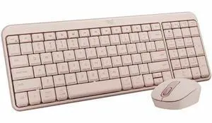 Logitech MK250 Bluetooth Wireless Mouse and Keyboard Combo - Rose Logitech MK250 Bluetooth Wireless Mouse and Keyboard Combo - Rose