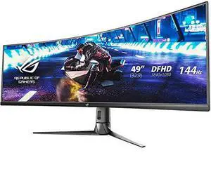 ASUS ROG Strix XG49VQ - 49 Full FHD (3840 x 1080) Curved Gaming Monitor ASUS ROG Strix XG49VQ - 49 Full FHD (3840 x 1080) Curved Gaming Monitor