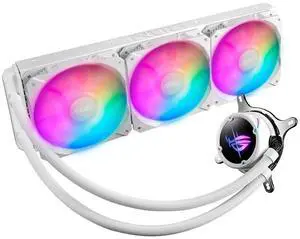 ASUS ROG Strix LC II 360 ARGB White Edition all-in-one liquid CPU cooler ASUS ROG Strix LC II 360 ARGB White Edition all-in-one liquid CPU cooler