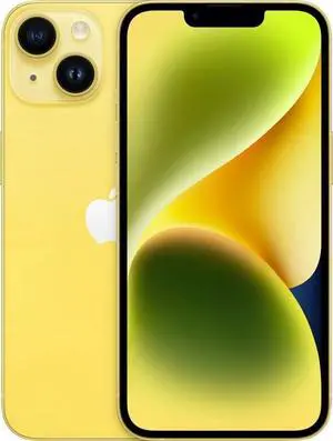Apple iPhone 14, 256GB, Yellow for Verizon - MR3K3LL/A Apple iPhone 14, 256GB, Yellow for Verizon - MR3K3LL/A