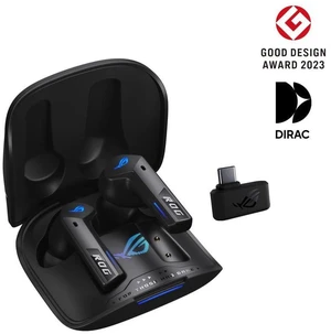 ASUS ROG Cetra True Wireless SpeedNova Gaming Earbuds Dual-Mode, Black ASUS ROG Cetra True Wireless SpeedNova Gaming Earbuds Dual-Mode, Black