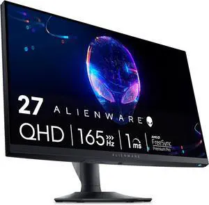 Dell Alienware Gaming Monitor 27" QHD (2560x1440) up to 180Hz, FreeSync, G-SYNC, VESA