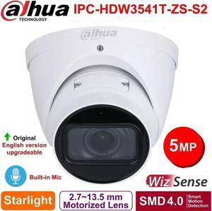 GravaStar 5X ZOOM Vari-focal WizSense Starlight IP Camera 5MP IR IPC-HDW3541T-ZS-S2 White