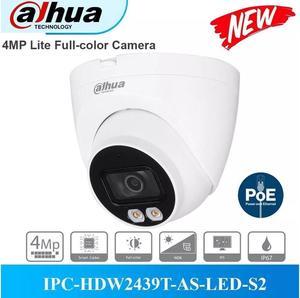 GravaStar IPC-HDW2439T-AS-LED-S2 4MP Lite Full-color Mic POE Eyeball IP Camera 3.6MM