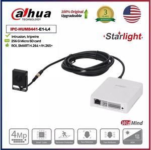 GravaStar IPC-HUM8441-E1-L4 4MP Starlight Covert Pinhole Hidden Spy IP Camera PoE