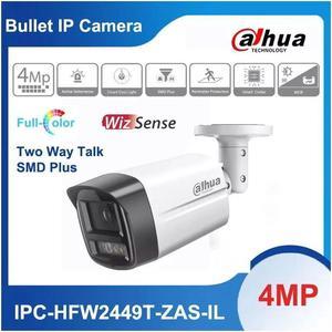 GravaStar IPC-HFW2449TL-S-PV 4MP Smart Dual Light 2-Way Talk WizSense Network Camera White 3.6mm lens