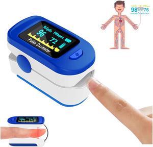 Finger Clip Oximeter Oxygen Saturation Monitor Pi Sleep Monitor Heart Rate Monitor Finger Pulse Oximeter For Home, Travel and Office.