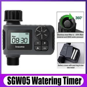 Insoma Sprinkler Timer Outdoor, Programmable Water Timer for Garden Hose