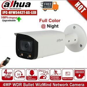 DH IPC-HFW5442T-AS-LED 6mm4MP WDR Bullet WizMind Network Camera Alarm IP67 IK10