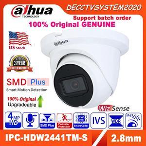 DH Starlight 4MP IPC-HDW2431TM-AS-S2 CCTV IP Camera Built-in Mic 2.8/3.6mm IP67