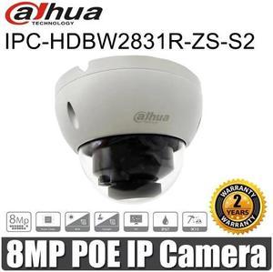 DH IP Camera IPC-HDBW2831R-ZS-S2 IP67 IK10 8MP Lite IR 40m Vari-focal 2.7 mm13.5 mm Dome Network Camera