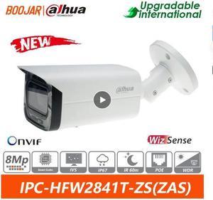 DH IP Camera 2.7 mm13.5 mm POE IPC-HFW2841T-ZS 8MP Built-in MIC IR Vari-focal Bullet WizSense Network CCTV Camera