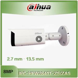 DH IPC-HFW2841T-ZS 8MP IR Vari-focal 2.7mm-13.5mm Bullet WizSense IP Camera,