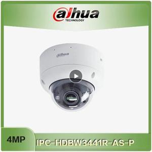 DH 4MP IPC-HDBW3441R-AS-P 2.1 mm Wide Angle Fixed Dome WizSense Network CCTV Camera