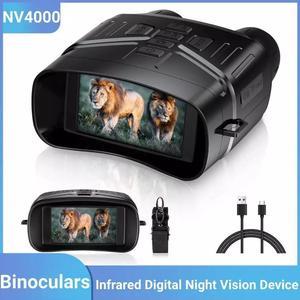 NV4000 4K 36MP Digital Night Vision Camera Binoculars Video Recording Infrared