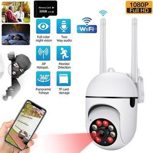 5G 1080P WIFI IP Camera Wireless CCTV PTZ Smart Home Security IR Cam Outdoor