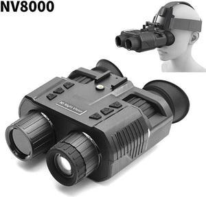 NV8000 4x Zoom 1080P Binocular Night Vision Device Telescope Head Mounted Goggle