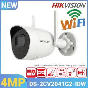 DS-2CV2041G2-IDW WiFi IP Camera 4MP EXIR Audio Security Camera Outdoor 4mm Lens