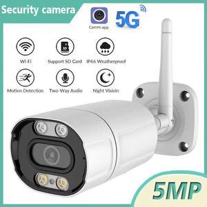 Security Camera System Outdoor Home 5G and 2.4G Wifi Night Vision Cam 1080P HD