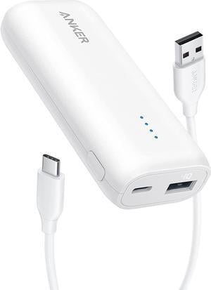 Anker 321 Power Bank (PowerCore 5K), 5,200mAh Portable Charger, Compatible with iPhone 13 and 12 Series, Samsung, Google Pixel, LG, and More