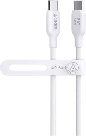 Anker USB C to C Cable (240W, 3 ft), Bio-Braided Fast Charge Cable for  iPhone 15/15 Pro, MacBook Pro 2020, iPad Pro 2020, iPad Air 4, Samsung  Galaxy
