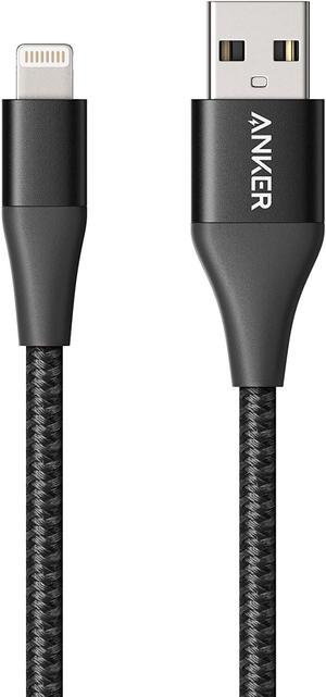 Anker Powerline+ II Lightning Cable (3ft), MFi Certified for Flawless Compatibility with iPhone 11/11 Pro/11 Pro Max/ Xs/XS Max/XR/X / 8/8 Plus / 7/7 Plus / 6/6 Plus / 5 / 5S and More(Black)