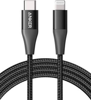 Anker iPhone 12 Charger, USB C to Lightning Cable [6ft Apple Mfi Certified] Powerline+ II Nylon Braided Cable for iPhone 12/Mini/ 11/11 Pro/11 Pro Max/X/XS/XR/XS Max/8/8 Plus, Supports Power Delivery