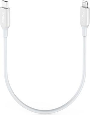 Anker USB C to Lightning Cable (1 ft), Powerline III MFi Certified Fast Charging Lightning Cable for iPhone 11/11 Pro / 11 Pro Max/X/XS/XR Max / 8 /AirPods Pro, Supports Power Delivery