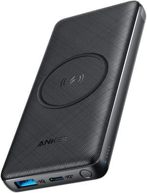 Anker Wireless Power Bank 10,000mAh, PowerCore III 10K Wireless Portable Charger with Qi-Certified 10W Wireless Charging and 18W USB-C Quick Charge for iPhone 12,Mini, Pro, iPad, AirPods, and More