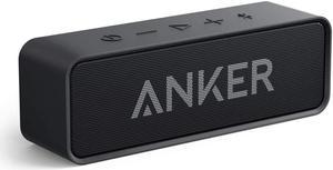 Refurbished Anker Soundcore Bluetooth Speaker with Loud Stereo Sound 24Hour Playtime 66 ft Bluetooth Range Builtin Mic Perfect Portable Wireless Speaker for iPhone Samsung