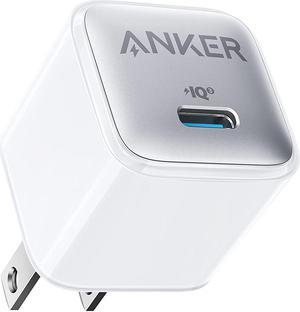 Anker 511 Charger, Anker Nano Pro, 20W PIQ 3.0 Durable Compact Fast Charger, USB C Charger for iPhone 13/13 Mini/13 Pro/13 Pro Max/12, iPad/iPad Mini, Pixel, and More(Cable Not Included), Arctic White