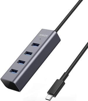 Anker USB C Hub, Aluminum USB C Adapter with 4 USB 3.0 Ports, for MacBook Pro 2018/2017, ChromeBook, XPS, Galaxy S9/S8, and More