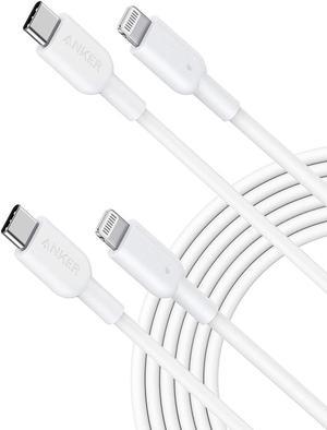 Anker 321 USB-C to Lightning Cable (6ft,White), for iPhone 13 Pro 12 Pro  Max 12 11 X XS, AirPods Pro, Supports Power Delivery (Charger Not Included)