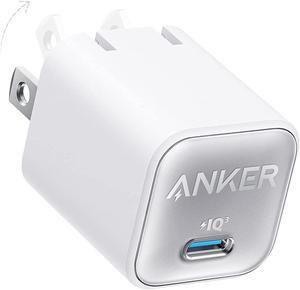  USB C Charger Block 20W, Anker 511 Charger (Nano Pro), PIQ 3.0  Compact Fast Charger for iPhone 15/15 Plus/15 Pro/15 Pro Max, 14/13/12  Series, Galaxy, Pixel 4/3, iPad (Cable Not Included) 